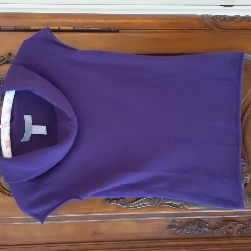 Cashmere sweater short sleeve